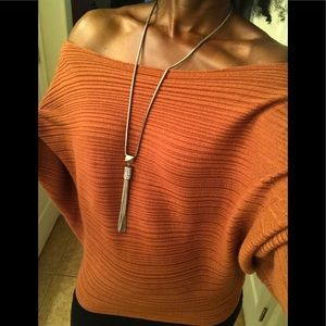 Brown Sugar dolman sleeves top